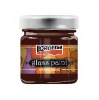 Pentart Glasfarben-Lösungsmittel Rotwein 30ml - Ton &amp; Modelliermasse - #594531