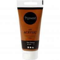 Pigment Art Acrylfarbe Siena natur 75 ml - #597687