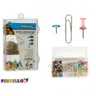 Pincello Reißzwecken- und Büroklammer-Set - #596381