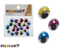 Pincello Wackelaugen 20 Stück - #595748