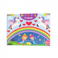 Postkarten Einhorn 16x12 cm 20 Stück - #595197