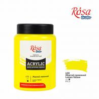 Rosa Studio Acrylfarbe 400 ml 430 Zitronengelb - #597118