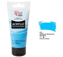 Rosa Studio Acrylfarbe 75 ml 413 Himmelblau - #597919