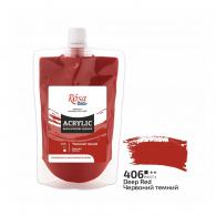 Rosa Studio Acrylfarbe Soft Pack 200 ml 406 Red Deep - #597181