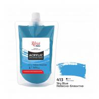 Rosa Studio Acrylfarbe Softpack 200 ml 413 Himmelblau - #598167