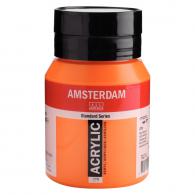 Royal Talens Amsterdam Acrylfarbe 276 Azo Orange 500 ml - #597367