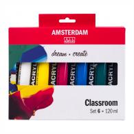 Royal Talens Amsterdam Acrylfarben-Lernset 6x120 ml - #598807