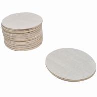 Runder Untersetzer aus Sperrholz, je 9,8 cm - #599082
