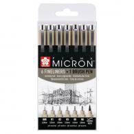 Sakura Pigma Fineliners Set 7-teilig - #591602