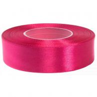Satinband 25 mm 25 m Luxus Himbeerrosa - #598228