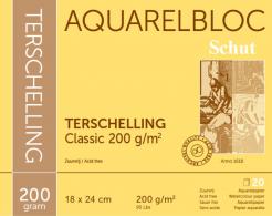 Schut Terschelling Aquarellpapier 18x24 cm 200gr 20 Blatt - #593732
