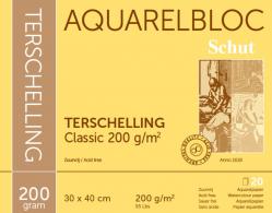 Schut Terschelling Aquarellpapier Postkarten 10x15 cm 300gr 20 Blatt - #593734