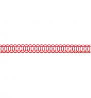 Sizzlits Decorative Strip Die Ovals,Interlocking - #555073