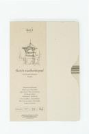 SMLT-Papierblock A5, 80 g, 100 Blatt, Naturbraun - #597351