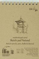 SMLT Ringbuch Skizzen A5 100gr 40 Blatt Naturweiß - #596997
