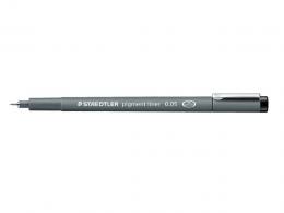 Staedtler pigment liner 0.5mm - zwart - #493008