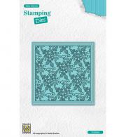 Stamping Dies, Square Flowers - #551979
