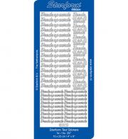 Starform Outline Sticker, Zilver, 267 - #546698