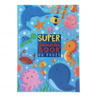 Super-Malbuch A4 Unterwasser 96 Blatt - #595110