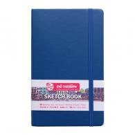 TAC Skizzenbuch 13x21 cm 140 g 80 Blatt Marineblau - #597079
