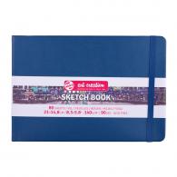 TAC Skizzenbuch 21x15 cm 140gr 80 Blatt Marineblau - #597684