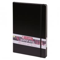 TAC Skizzenbuch 21x30 cm 140gr 80 Blatt Schwarz - #597866