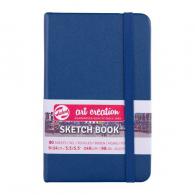 TAC Skizzenbuch 9x14 cm 140 gr 80 Blatt Marineblau - #598111