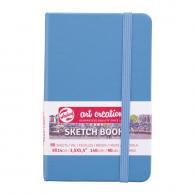 TAC Skizzenbuch 9x14 cm 140gr 80 Blatt Blau - #597056