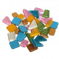 Weicher Glaspolygon-Glitter-Mix Pastell 100 gr - #594940