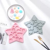 Weihnachtsthema Food Grade Silikonformen, Fondantformformen f&amp;uuml;r die Do-Cake-Dekoration, Schokolade, S&amp;uuml;&amp;szlig;igkeiten, - #217327