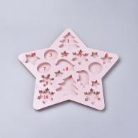 Weihnachtsthema Food Grade Silikonformen, Fondantformformen f&amp;uuml;r die Do-Cake-Dekoration, Schokolade, S&amp;uuml;&amp;szlig;igkeiten, - #217327