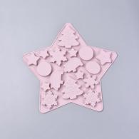 Weihnachtsthema Food Grade Silikonformen, Fondantformformen f&amp;uuml;r die Do-Cake-Dekoration, Schokolade, S&amp;uuml;&amp;szlig;igkeiten, - #217327