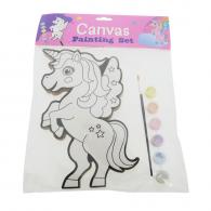 Wins Holland Leinwand-Malset Einhorn - #599660